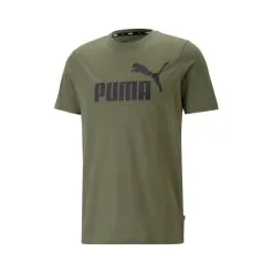 Camiseta Puma Essentials Logo 11 Camiseta Puma Essentials Logo -Botas de fútbol comercio camiseta puma essentials logo green moss 4