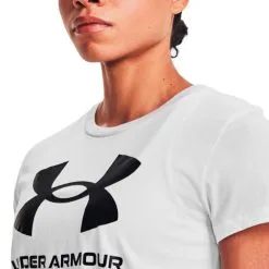 Camiseta Under Armour UA Sportstyle Logo Mujer 11 Camiseta Under Armour UA Sportstyle Logo Mujer -Botas de fútbol comercio camiseta under armour ua sportstyle logo mujer white black 9