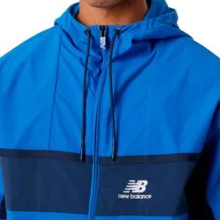 Cazadora New Balance Athletics Amplified Windbreaker 9 Cazadora New Balance Athletics Amplified Windbreaker -Botas de fútbol comercio cazadora new balance athletics amplified windbreaker blue 3