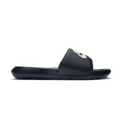 Chanclas Nike Victori One Slide -Botas de fútbol comercio chanclas nike victori one slide black mtlc gold black 1