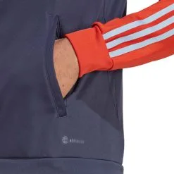 Chaqueta Adidas Tiro -Botas de fútbol comercio chaqueta adidas tiro shadow navy preloved red 3