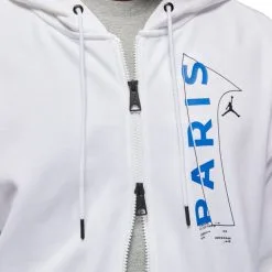 Chaqueta Nike PSG X Jordan Fanswear Fleece -Botas de fútbol comercio chaqueta nike psg fleece white game royal 3