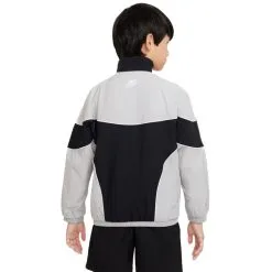 Chaqueta Nike Sportswear Amplify Windrunner Niño 8 Chaqueta Nike Sportswear Amplify Windrunner Niño -Botas de fútbol comercio chaqueta nike sportswear amplify windrunner nino smoke grey black white white 1