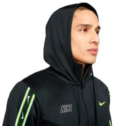 Chaqueta Nike Sportswear Repeat Swoosh Polyknit 9 Chaqueta Nike Sportswear Repeat Swoosh Polyknit -Botas de fútbol comercio chaqueta nike sportswear repeat swoosh polyknit black volt 2