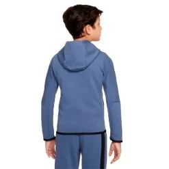 Chaqueta Nike Sportswear Tech Fleece Niño 9 Chaqueta Nike Sportswear Tech Fleece Niño -Botas de fútbol comercio chaqueta nike sportswear tech fleece nino diffused blue black 1