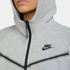 Chaqueta Nike Sportswear Tech Fleece Windrunner Essentials Mujer 8 Chaqueta Nike Sportswear Tech Fleece Windrunner Essentials Mujer -Botas de fútbol comercio chaqueta nike sportswear tech fleece windrunner hoodie full zip mujer dark grey heather black 2