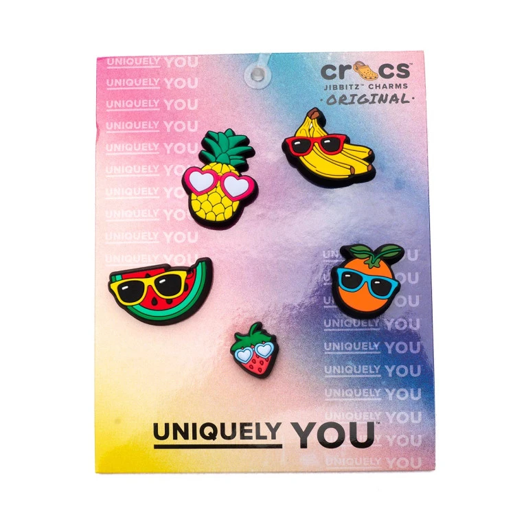 Crocs Pines 5 Pack Fruta Con Gafas 4 Crocs Pines 5 Pack Fruta Con Gafas - Imagen 2