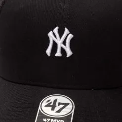 '47 BRAND Gorra 47 Brand Mlb New York Yankees Base Runner Mesh 47 Mvp -Botas de fútbol comercio gorra 47 brand mlb new york yankees base runner mesh 47 mvp negro 3