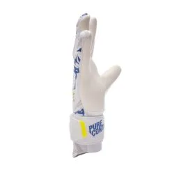 Guante Reusch Pure Contact Silver Niño 9 Guante Reusch Pure Contact Silver Niño -Botas de fútbol comercio guante reusch pure contact silver nino white blue 2