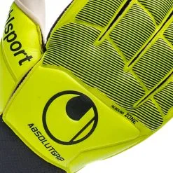 Guante Uhlsport Absolutgrip Flex Frame -Botas de fútbol comercio guante uhlsport absolutgrip flex frame carbon amarillo 4