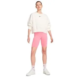 Malla Nike Corta Sportswear Essential Biker Mujer -Botas de fútbol comercio malla nike corta sportswear essential biker mujer coral chalk white 3