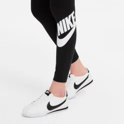 Malla Nike Sportswear Essentials Graphic Futura Mujer -Botas de fútbol comercio malla nike sportswear essential leggings futura hr mujer black white 2