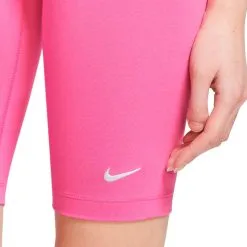 Malla Nike Corta Sportswear Essential Biker Mujer -Botas de fútbol comercio malla nike sportswear essentials biker mujer pinksicle white 2