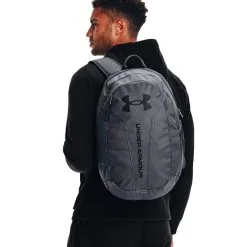 Mochila Under Armour UA Hustle Lite Backpack -Botas de fútbol comercio mochila under armour hustle lite backpack grey dark 4
