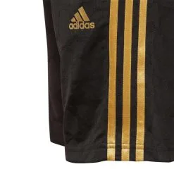 Pantalón Corto Adidas Salah Niño 11 Pantalón Corto Adidas Salah Niño -Botas de fútbol comercio pantalon corto adidas salah nino black gold metallic 4