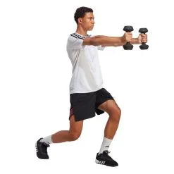 Pantalón Corto Adidas Train Icons 3 Stripes -Botas de fútbol comercio pantalon corto adidas train icons 3 stripes black 3