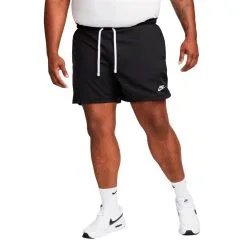 Pantalón Corto Nike Club Woven 12 Pantalón Corto Nike Club Woven -Botas de fútbol comercio pantalon corto nike club woven black white 4