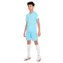 Pantalón Corto Nike Dri-Fit Academy GX Niño -Botas de fútbol comercio pantalon corto nike dri fit academy gx nino blue chill white 3