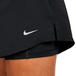 Pantalón Corto Nike Dri-Fit One Mujer -Botas de fútbol comercio pantalon corto nike dri fit one mujer black reflective silver 2