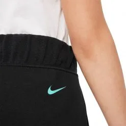 Pantalón Corto Nike Sportswear French Terry Niña -Botas de fútbol comercio pantalon corto nike g nsw short ft black negro 4