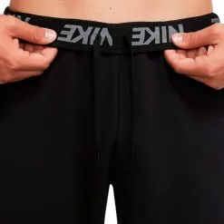 Pantalón Largo Nike Dri-Fit Tapered Swoosh -Botas de fútbol comercio pantalon largo nike dri fit tapered swoosh black white 3