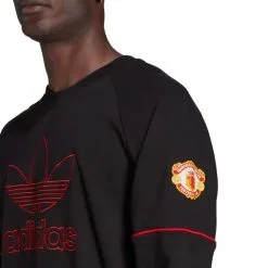 Sudadera Adidas Manchester United FC Edición Especial -Botas de fútbol comercio sudadera adidas manchester united fc edicion especial 2021 2022 black 3