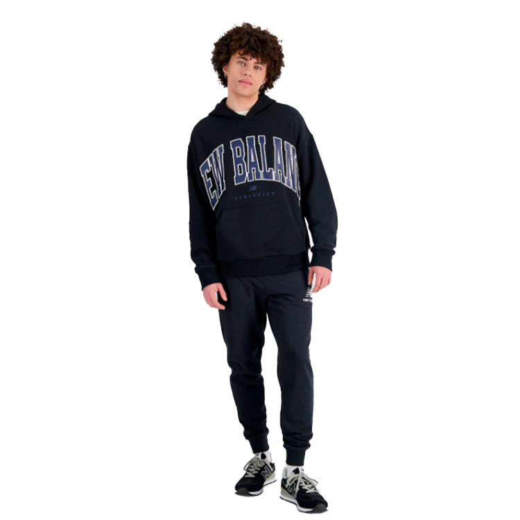 Sudadera New Balance Uni-ssentials Warped Classics French Terry 7 Sudadera New Balance Uni-ssentials Warped Classics French Terry - Imagen 5