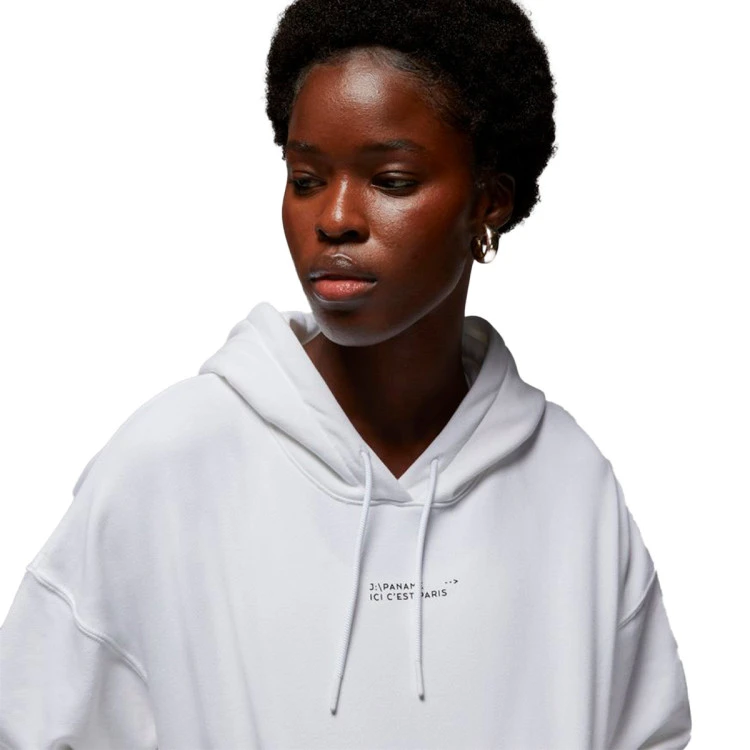 Sudadera Nike PSG X Jordan Fanswear Fleece Mujer 6 Sudadera Nike PSG X Jordan Fanswear Fleece Mujer - Imagen 4
