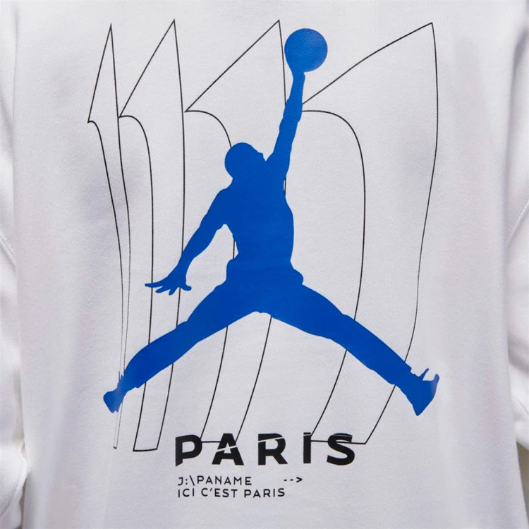 Sudadera Nike PSG X Jordan Fanswear Fleece 5 Sudadera Nike PSG X Jordan Fanswear Fleece - Imagen 3