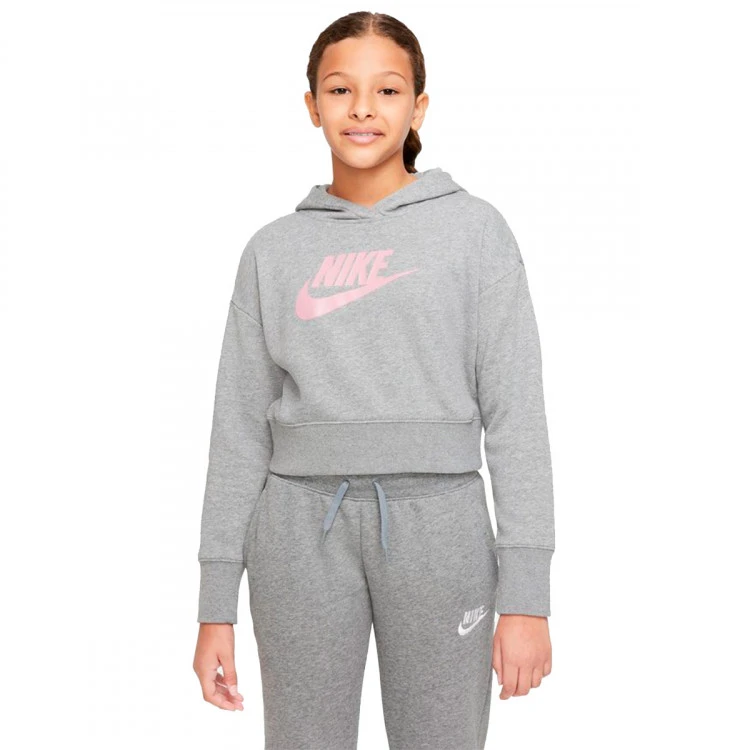 Sudadera Nike Sportswear Club Crop Niña 3 Sudadera Nike Sportswear Club Crop Niña