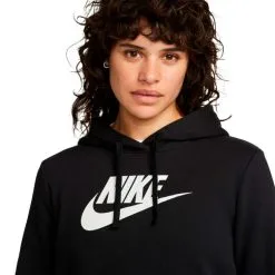 Sudadera Nike Sportswear Club Futura Mujer -Botas de fútbol comercio sudadera nike sportswear club fleece graphic mujer black white 2