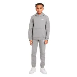 Sudadera Nike Sportswear Club Niño -Botas de fútbol comercio sudadera nike sportswear club nino grey heather sail 4