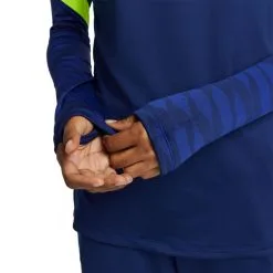 Sudadera Nike DF Strike 21 Mujer -Botas de fútbol comercio sudadera nike w nk df strke21 dril top azul 3