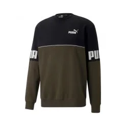 Sudadera Puma Power Colorblock Crew