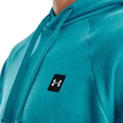 Sudadera Under Armour UA Rival Fleece Hoodie 10 Sudadera Under Armour UA Rival Fleece Hoodie -Botas de fútbol comercio sudadera under armour ua rival fleece hoodie glacier blue onyx white 3