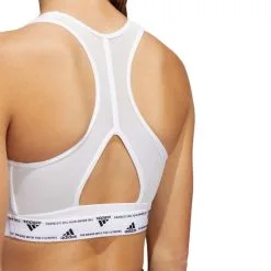 Sujetador Adidas Powerreact Training Medium Support 3 Stripes Mujer 11 Sujetador Adidas Powerreact Training Medium Support 3 Stripes Mujer -Botas de fútbol comercio sujetador adidas powerreact training medium support 3 stripes mujer white 3