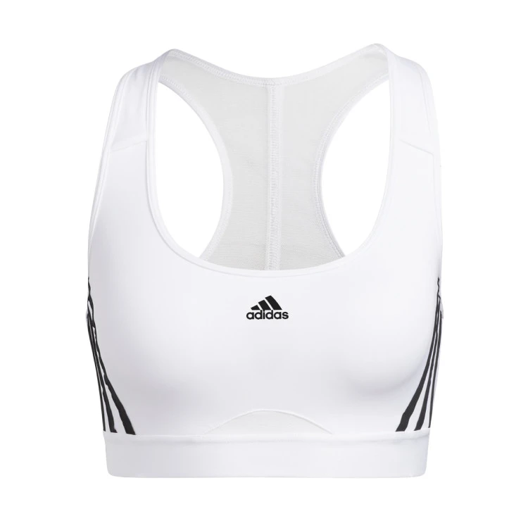 Sujetador Adidas Powerreact Training Medium Support 3 Stripes Mujer 7 Sujetador Adidas Powerreact Training Medium Support 3 Stripes Mujer - Imagen 5