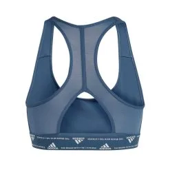 Sujetador Adidas Powerreact Training Medium Support 3 Stripes Mujer -Botas de fútbol comercio sujetador adidas powerreact training medium support dark marine 1