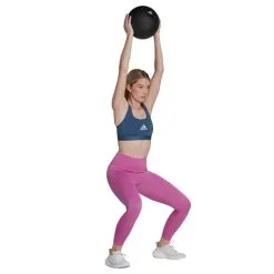 Sujetador Adidas Powerreact Training Medium Support 3 Stripes Mujer -Botas de fútbol comercio sujetador adidas powerreact training medium support dark marine 4