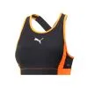 Sujetador Puma IndividualBLAZE High Neck -Botas de fútbol comercio sujetador puma individualblaze high neck black ultra orange 0