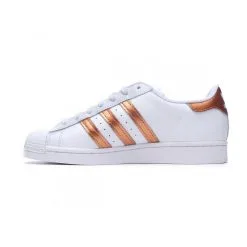 Zapatilla Adidas Superstar Mujer 9 Zapatilla Adidas Superstar Mujer -Botas de fútbol comercio zapatilla adidas superstar mujer white copper metallic core black 2
