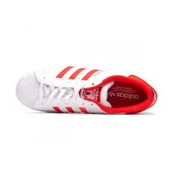 Zapatilla Adidas Superstar -Botas de fútbol comercio zapatilla adidas superstar white vivid red white 4