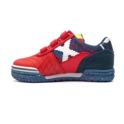 Zapatilla Munich G3 Indoor Cinta Adhesiva Niño -Botas de fútbol comercio zapatilla munich g3 indoor cinta adhesiva nino rojo 2