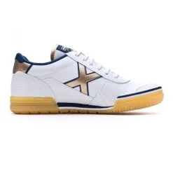 Zapatilla Munich Gresca Excel XLS -Botas de fútbol comercio zapatilla munich gresca blanca oro 1