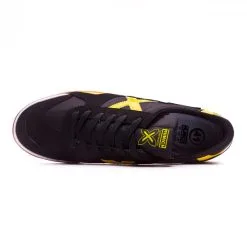 Zapatilla Munich Gresca -Botas de fútbol comercio zapatilla munich gresca negra amarilla caramelo 4