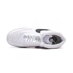 Zapatilla Nike Court Vision Mid Next Nature -Botas de fútbol comercio zapatilla nike court vision mid nn white black white 4