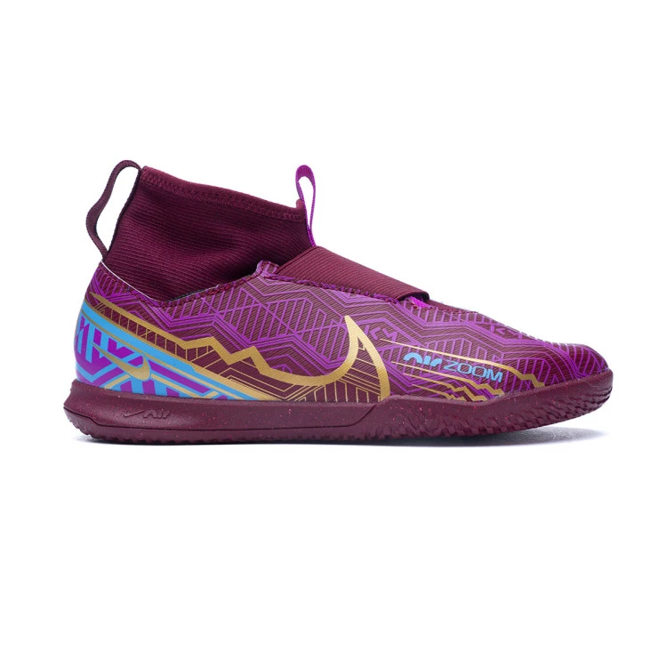 Zapatilla Nike Air Zoom Mercurial Superfly 9 Academy Mbappé IC Niño 4 Zapatilla Nike Air Zoom Mercurial Superfly 9 Academy Mbappé IC Niño - Imagen 2