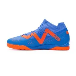 Zapatilla Puma Future Match IT + Mid Niño -Botas de fútbol comercio zapatilla puma future match it mid nino blue glimmer white ultra orange 2