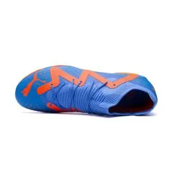 Zapatilla Puma Future Match IT + Mid Niño -Botas de fútbol comercio zapatilla puma future match it mid nino blue glimmer white ultra orange 4