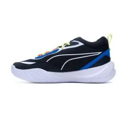 Zapatilla Puma Playmaker -Botas de fútbol comercio zapatilla puma playmaker jet black white royal light lime 2